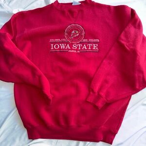 Vintage Iowa State Red Men's Crewneck